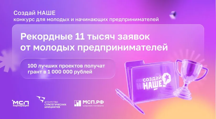 Около 360 заявок подали нижегородские молодые предприниматели на конкурс «Создай НАШЕ»